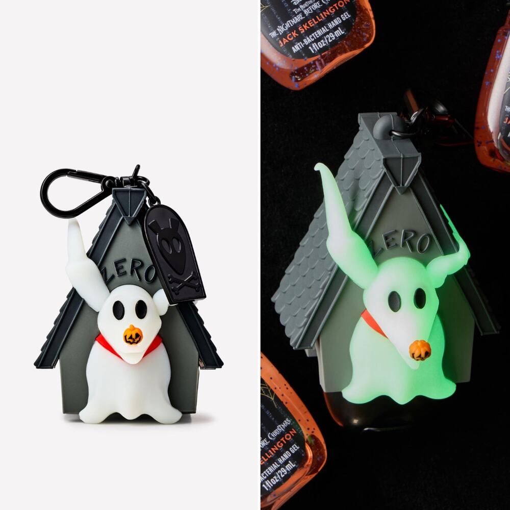 Bath Body Works Disney Light-Up Zero PocketBac Sanitizer Holder Keychain Disney